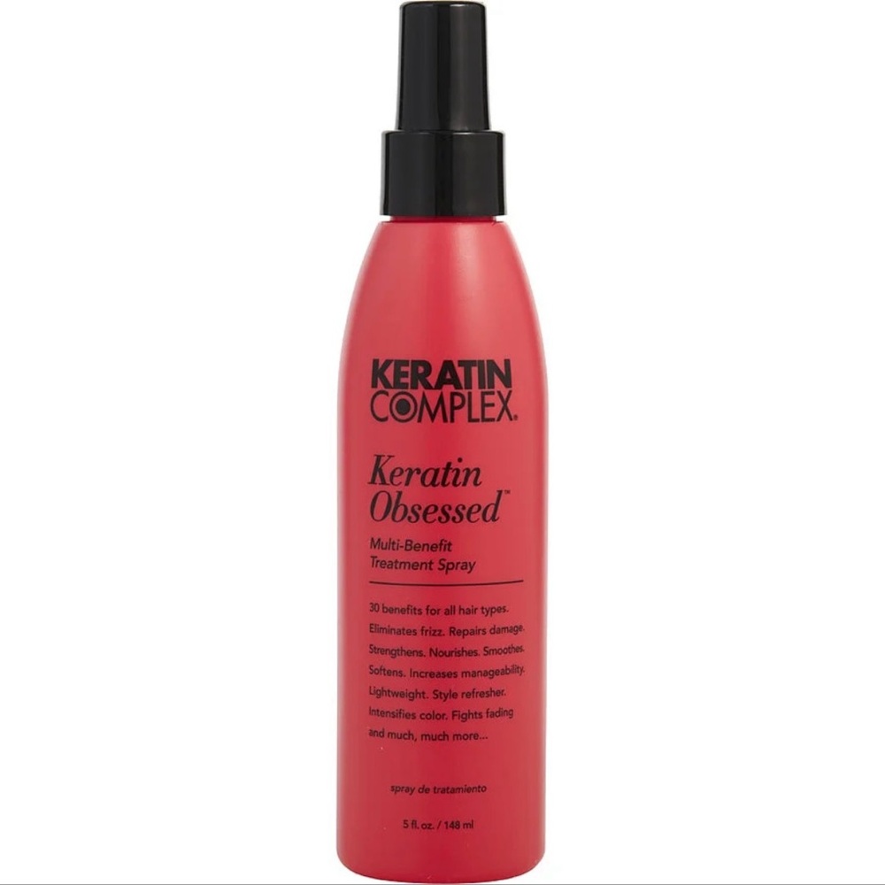 New Keratin Complex Keratin Obsessed Hair Straightning Treatment Spray 5 oz